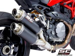 SC Project - SC Project GP Exhaust: Ducati Monster 1200/S/R '17+, 821 '18+ - Image 1