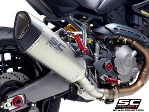 SC Project - SC Project SC1-R Exhaust: Ducati Monster 1200/S/R '17+, 821 '18+ - Image 1