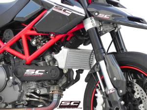 SC Project - SC Project Oversized Oil Cooler: Ducati Hypermotard 1100 EVO/SP - Image 1