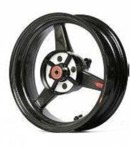 BST Wheels - BST Triple Tek 3 Spoke Rear Wheel: 4.0" X 12": Honda Grom 125, Monkey - Image 1