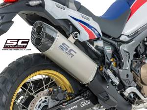 SC Project - SC Project Adventure Slip-on Exhaust: Honda Africa Twin CRF1000L - Image 1