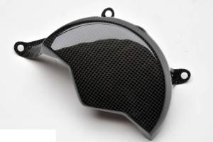 Shift-Tech - Shift-Tech Carbon Fiber Left Case Guard: Ducati Panigale V4/S/R - Image 1