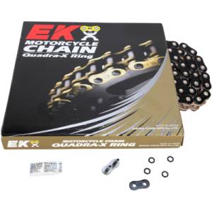 EK Chains - EK CHAIN 520 ZVX3 X120 LINK Sealed Extreme Sportbike Series Chain - Image 1
