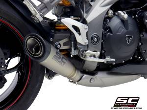 SC Project - SC Project S1 Exhaust: Triumph Speed Triple RS/S - Image 1