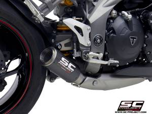 SC Project - SC Project CR-T Exhaust: Triumph Speed Triple RS/S - Image 1