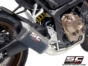 SC Project - SC Project SC1-M Carbon Exhaust: Honda CB650R - Image 1