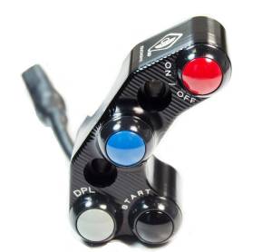 Ducabike - Ducabike Billet RIGHT HAND 4 BUTTON SWITCH: Panigale V4R [To Be Used With OEM Brembo or RCS Brake Master Cylinder] - Image 1