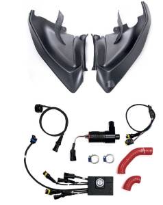 MONZATECH - MONZATECH MWP SUPER-SMART PLUG'N'Play COOLING SYSTEM KIT CONTROLLED BY AN INDEPENDENT ECU: Ducati Panigale V4/S [Including CF Panels] NEVER RUN HOT AGAIN! - Image 1