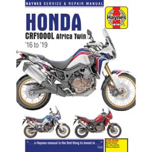 Haynes Books - Haynes Motorcycle Repair Manual: Honda Africa Twin CRF1000 - Image 1