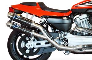Termignoni - Termignoni Round Full Racing Exhaust: Harley Davidson XR1200/R - Image 1