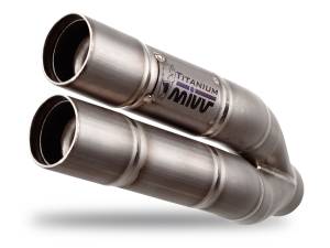 Mivv Exhaust - Mivv Double Gun Titanium Kat-Delete Exhaust: Ducati Multistrada 1200 Enduro - Image 1