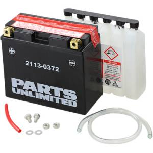Parts Unlimited  - Parts Unlimited AGM Maintenance Free Battery: Most Ducati - Image 1
