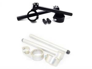 Ducabike - Ducabike Adjustable 53mm Billet Clip-ons with 35mm Risers - Image 1