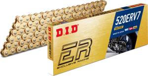 D.I.D - D.I.D Lightweight ERV7 X-Ring Gold Chain 520 Pitch [120 Links] - Image 1