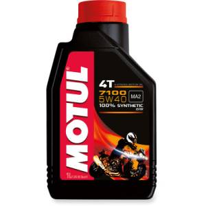Motul - Motul 7100 Synthetic 4T Engine Oil 5W-40 1 Liter - Image 1