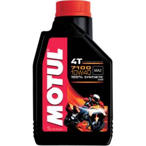 Motul - Motul 7100 Synthetic 4T Engine Oil 10W-40 1 Liter - Image 1