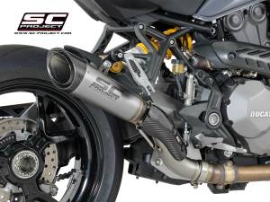 SC Project - SC Project S1 Titanium Exhaust: Ducati Monster 1200/S/R '17+, 821 '18+ - Image 1