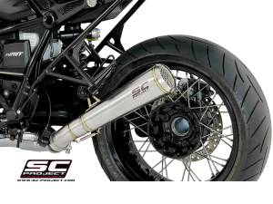 SC Project - SC Project 70's Style Stainless Conic Exhaust: BMW R nineT - Image 1