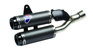 Termignoni - Termignoni Carbon Fiber Slip-on Exhaust: Ducati Monster 821 '18+ - Image 1