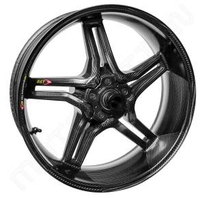BST Wheels - BST RAPID TEK 5 SPLIT SPOKE Rear Wheel [6.0"]: Ducati Panigale 899-959, Monster, MS 950 - Image 1