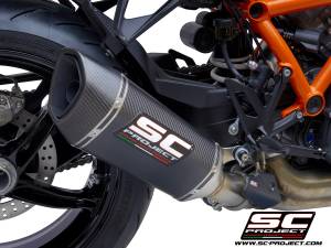 SC Project - SC Project SC1-R Slip-On Exhaust: KTM Super Duke 1290 R - Image 1