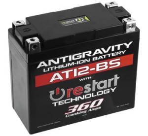 Antigravity  - Antigravity Re-Start Lithium Ion Battery: Ducati Monster 1200-821-797, Multistrada 1200-1260, Sport Classic, Scrambler, Hypermotard, Diavel, 998-999-1098-1198 - Image 1