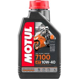 Motul - Motul 7100 10W-40 5L: Full Synthetic Oil Change Kit: Kawasaki Z900RS, Cafe - Image 1
