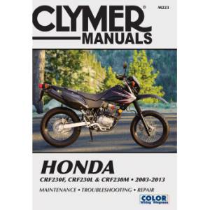 Haynes Books - Haynes Motorcycle Repair Manual: Honda CRF230F/L/M '03-'13 - Image 1