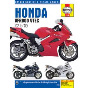 Haynes Books - Haynes Motorcycle Repair Manual: Honda VFR800 - Image 1