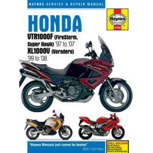 Haynes Books - Haynes Motorcycle Repair Manual: Honda VTR1000F SUPER HAWK - Image 1