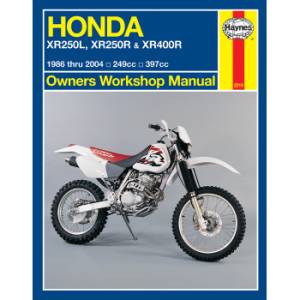 Haynes Books - Haynes Motorcycle Repair Manual: Honda XR250R / 250L / 400 - Image 1