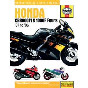 Haynes Books - Haynes Motorcycle Repair Manual: Honda  CBR600 / 1000 '87-'96 - Image 1
