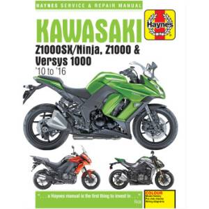 Haynes Books - Haynes Motorcycle Repair Manual: Kawasaki Z1000SX / Versys '10-'16 - Image 1