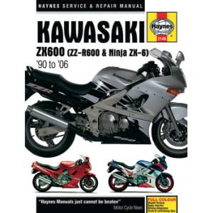 Haynes Books - Haynes Motorcycle Repair Manual: Kawasaki ZX-6, ZZ-R600 '90-'06 - Image 1