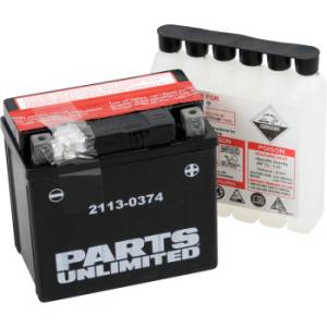 Parts Unlimited  - Parts Unlimited AGM Maintenance Free Battery: Yamaha WR250R '08-'16, Tenere 700 - Image 1