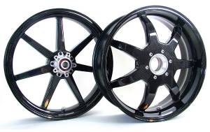 BST Wheels - BST 7 TEK Carbon Fiber Wheel Set: Ducati Panigale V4/V4S/V4R - Image 1