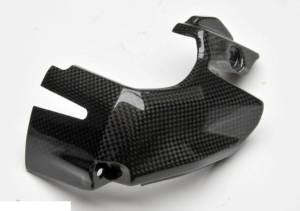 Shift-Tech - Shift-Tech Carbon Fiber Sprocket Cover: Ducati Panigale 899-959-1199-1299-V2  GLOSS finish - Image 1
