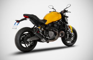 Zard - ZARD Carbon Fiber Racing Slip-On Exhaust System: Ducati Monster 821 [18-20] - Image 1