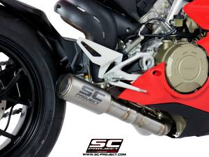 SC Project - SC Project CR-T Exhaust: Ducati Panigale V4/S/R - Image 1