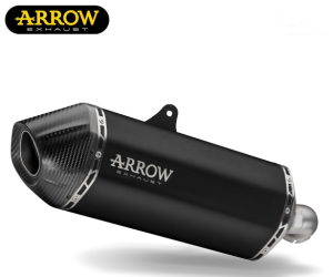 Arrow - ARROW SONORA EXHAUST MUFFLER HOMOLOGATED IN BLACK TITANIUM KTM 1290 SUPER ADVENTURE S/R 2021> - Image 1