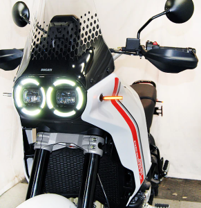 New Rage Cycles - NRC DUCATI DESERTX FRONT TURN SIGNALS (2022-2023) - Image 1