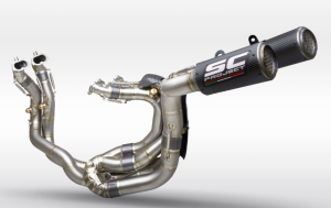 SC Project - SC Project World Superbike CR-T Full Exhaust: Ducati Panigale V4/S/R - Image 1
