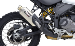 SC Project - SC Project Rally Raid Exhaust: Ducati DesertX (Titanium) - Image 1