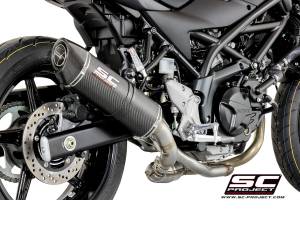 SC Project - SC Project Oval Exhaust: Suzuki SV650 '16-'23 - Image 1