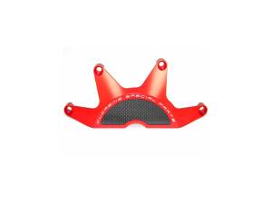 Ducabike - Ducabike Wet Clutch Cover Guard: Ducati Hypermotard 821-939, Monster 797-821, Scrambler, MTS 950, SS 939 (Red or Black Only) - Image 1