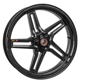 BST Wheels - BST Rapid Tek 5 Split Spoke Carbon Fiber Front Wheel: Suzuki GSX-R 600-750 '06-'07 - Image 1