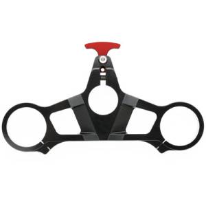 Speedymoto - SPEEDYMOTO SBK Top Triple Clamp: 749/999 - 30mm Offset Black Only - Image 1
