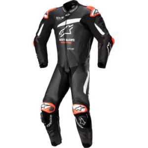 Alpinestars - ALPINESTARS GP Plus V4 Leather Suit (Black/White) - EU 54 - Image 1