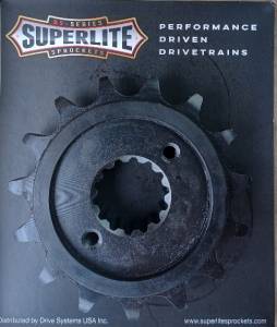 SUPERLITE - SUPERLITE - 520 Pitch Rubber Dampened Front Sprocket \- Ducati Scrambler/748/803/916/996/Hypermotard 796/MTS1000/1100/M797 - Image 1