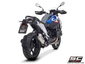 SC Project - SC Project Rally-X titanium exhaust, compatible with "Vario" original side-cases: R 1300 GS (2023 - 2025) - Image 1